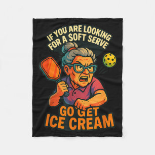 Ckleball Grandma  Fleece Blanket