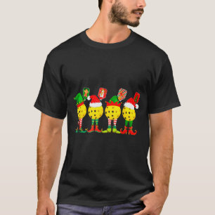 Ckleball Players Christmas Holiday Merry Christmas T-Shirt