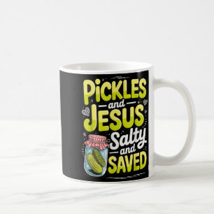 Ckles And Jesus Salty And Saved  Coffee Mug