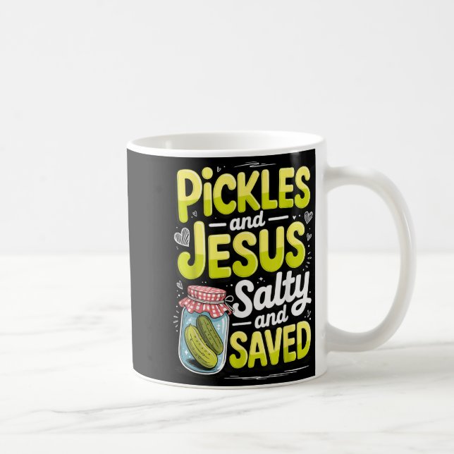 Ckles And Jesus Salty And Saved  Coffee Mug (Right)