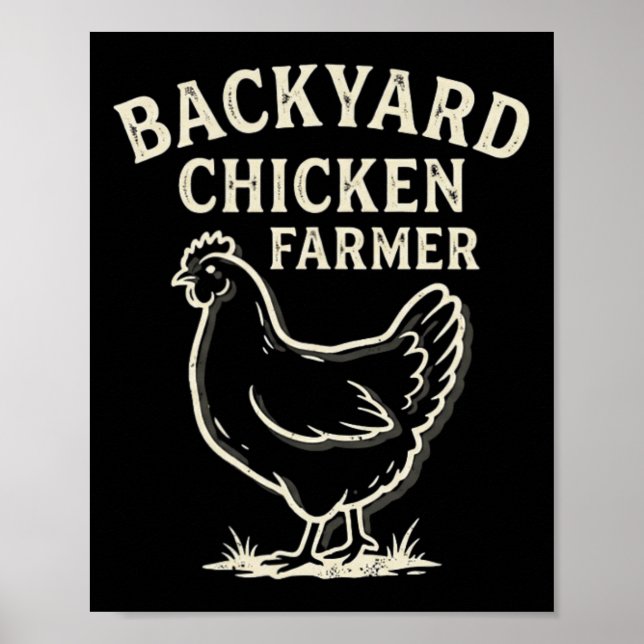 Ckyard Chicken Farmer _1  Poster (Front)