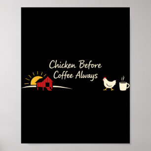 Ckyard Chickens Lifestyle Chicken Keeper Life Poul Poster