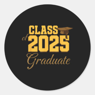 Cl Of 2025 Graduate 2025 Graduation _1  Classic Round Sticker