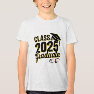 Cl Of 2025 Graduation 2025 _1 Tri-Blend Shirt