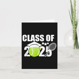 Cl Of 2025 Graduation Senior Tennis Player Gifts Card