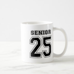 Cl Of 2025 High School Senior 25 On Byck Graduatio Coffee Mug