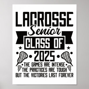 Cl Of 2025 Lacrosse Senior Night Poster