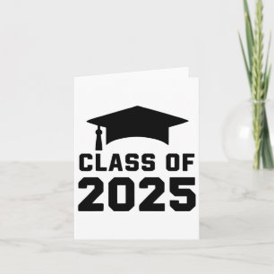 Cl Of 2025 School Graduation Card