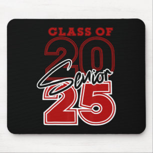 Cl Of 2025 Senior - 2025 Graduation Red Mouse Pad