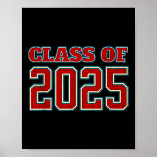 Cl Of 2025 Senior Graduation School College Gradua Poster
