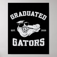 Cl Of 2025 Senior Men Graduated Gators Mascot Kids