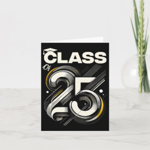 Cl Of 2025 Shirt Graduation Senior High School Col Card