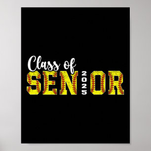 Cl Of 2025 Softball Senior 2025 Graduation Back To Poster