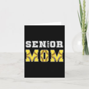 Cl Of 2025 Softll Mum Senior Graduation Graduate W Card