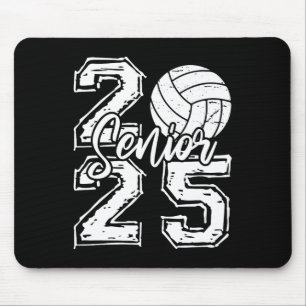 Cl Of 2025 Volleyball Senior 2025 Back To School F Mouse Pad