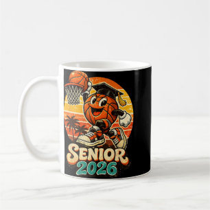 Cl Of 2026 Basketball Senior Graduation 2026  Coffee Mug
