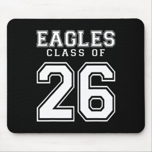 Cl Of 2026 Eagles Custom Graduation Senior Persona Mouse Pad