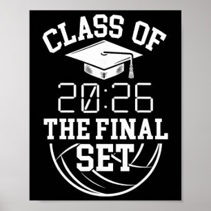 Cl Of 2026 Final Set Volleyball Senior 2026  Poster