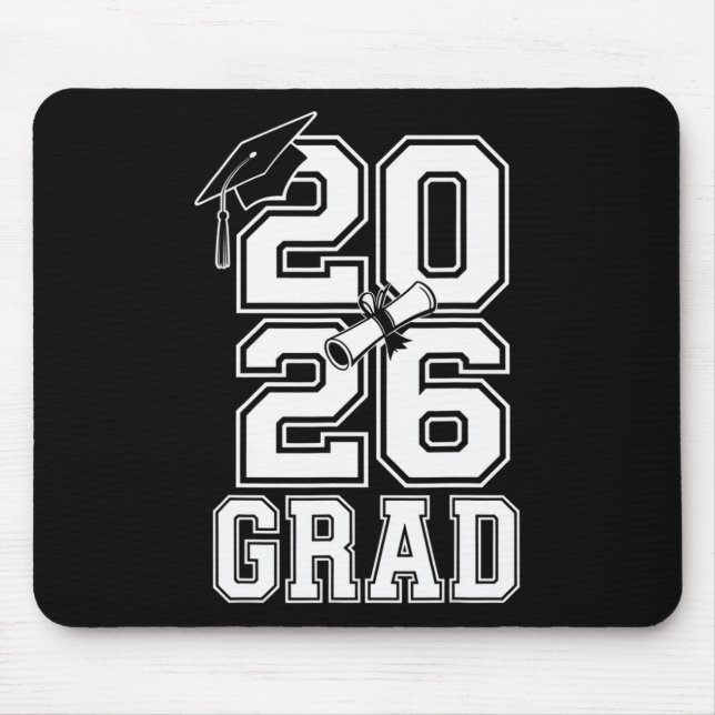 Cl Of 2026 Graduation Senior Grad Design _1  Mouse Pad (Front)