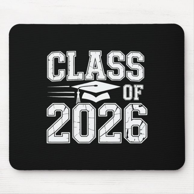 Cl Of 2026 Graduation Senior School Pride  Mouse Pad (Front)