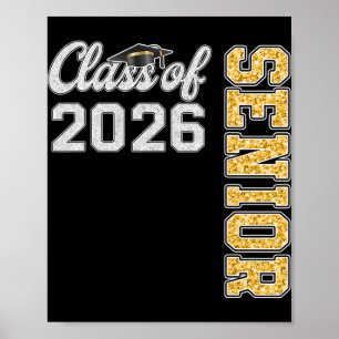 Cl Of 2026 Graduation Shirt For Senior Poster