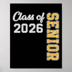 Cl Of 2026 Graduation Shirt For Seniors Poster