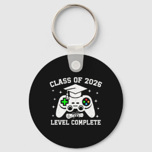 Cl Of 2026 Level Complete Gamer Senior Graduation  Key Ring