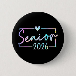 Cl Of 2026 Senior 2026 Back To School Graduation 2 6 Cm Round Badge