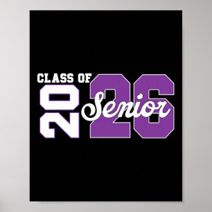 Cl Of 2026 Senior 2026 Ck To School 2026 And Gradu Poster