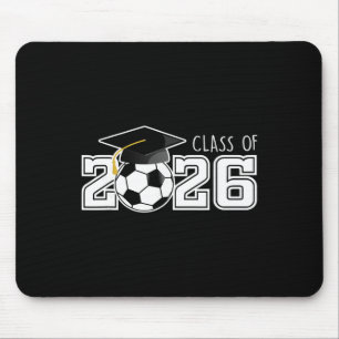 Cl Of 2026 Senior 2026 Soccer High School Graduati Mouse Pad