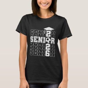 Cl Of 2026 Senior 2026 Soccer Seniors Graduation  T-Shirt