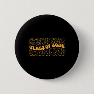 Cl Of 2026 Senior 6 Cm Round Badge