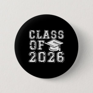 Cl Of 2026 Senior Back To School Graduation 2026  6 Cm Round Badge