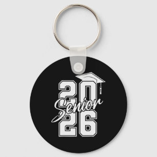 Cl Of 2026 Senior Graduation From High School Coll Key Ring