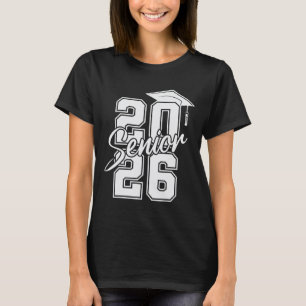 Cl Of 2026 Senior Graduation From High School Coll T-Shirt