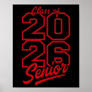 Cl Of 2026 Senior Graduation High School Seniors Poster
