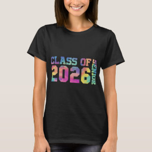 Cl Of 2026 Senior Graduation Tie Dye Graduate Stud T-Shirt