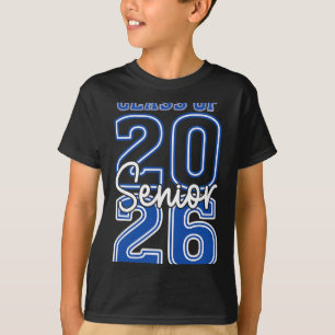 Cl Of 2026 Senior Retro Graduation 2026 First Day T-Shirt