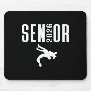 Cl Of 2026 Senior Wrestling Team Themed Wrestler A Mouse Pad