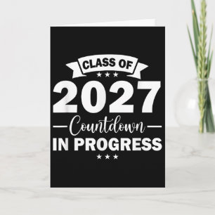 Cl Of 2027 Countdown In Progress Fun First Day Jun Card