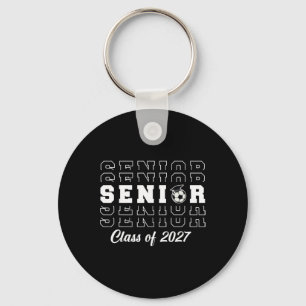 Cl Of 2027 Senior Soccer Mens Women  Key Ring
