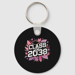 Cl Of 2038 Grow With Me First Day Of School For Gi Key Ring
