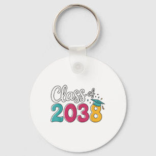 Cl Of 2038 Grow With Me Funny Kindergarten To Grad Key Ring