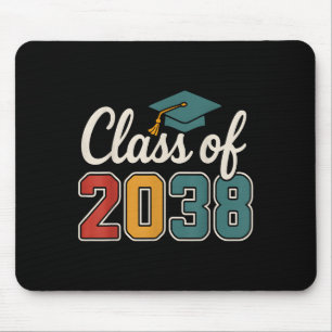 Cl Of 2038 Grow With Me Funny Kindergarten To Grad Mouse Pad