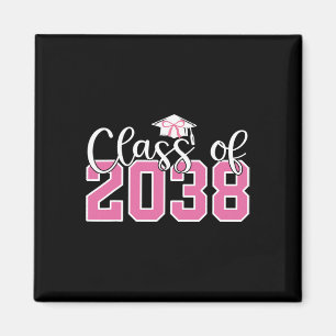 Cl Of 2038 Grow With Me Kindergarten Pink Coquette Magnet