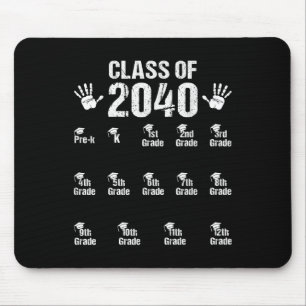 Cl Of 2040 Grow With Me Pre-k First Day Of School Mouse Pad