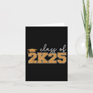 Cl Of 2k25 Graduation Celebration Style  Card