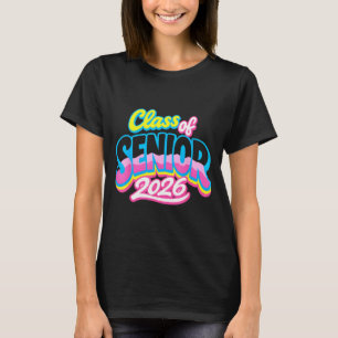 Cl Of Senior 2026 Grad Kids Graduate Funny T-Shirt