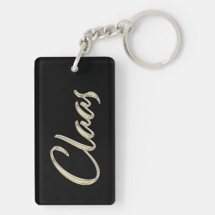 Claas name whitegold key trailer ring
