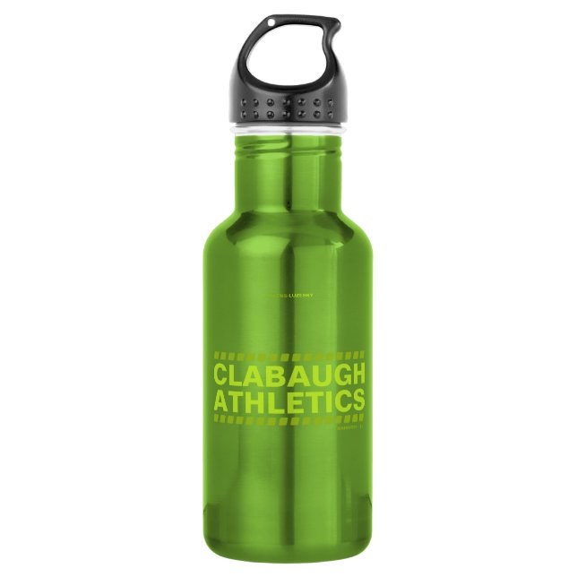 CLABAUGH ATHLETICS 532 ML WATER BOTTLE (Front)